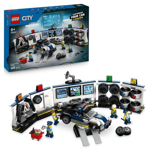60457 LEGO City Гараж для полицейской машины