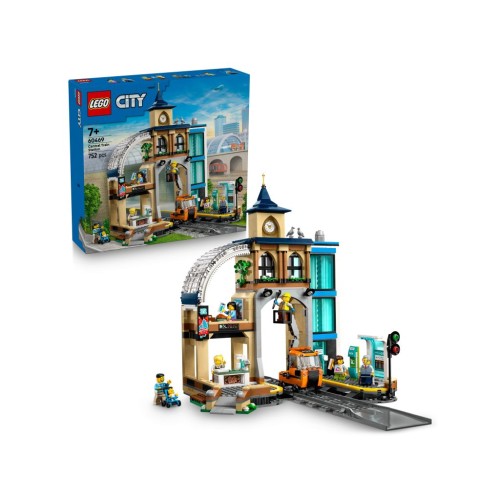 60469 LEGO City Центральный железнодорожный вокзал