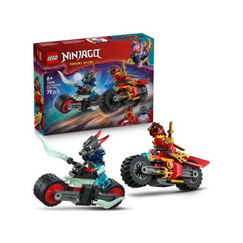 71838 LEGO Ninjago Скоростная гонка на мотоцикле Кая