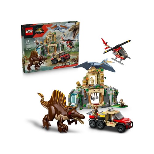 76976 LEGO Jurassic World Воздушная миссия Спинозавра и Кетцалькоатля