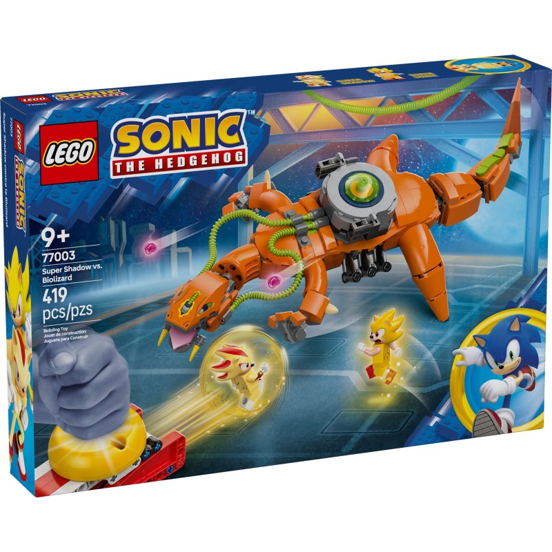 77003 Lego Super Sonic Супер Шэдоу против Биолизарда