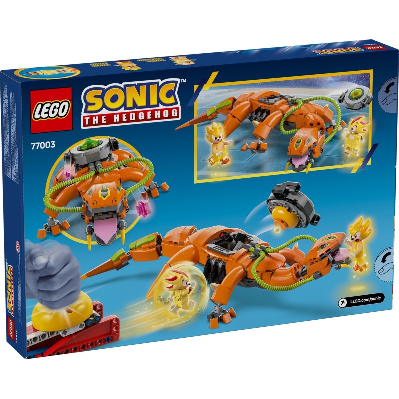 77003 Lego Super Sonic Супер Шэдоу против Биолизарда