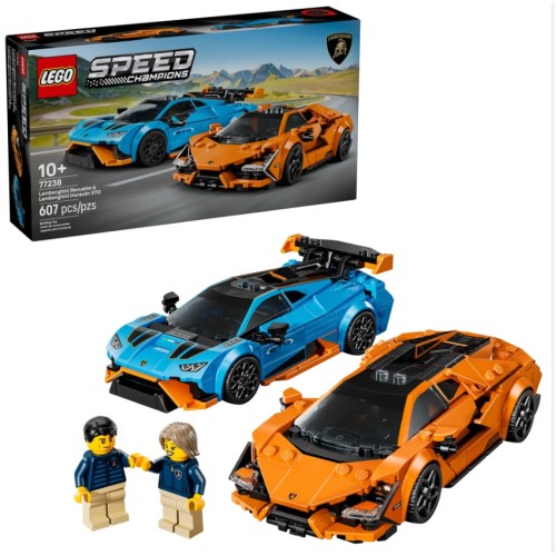 77238 LEGO Speed Champions Lamborghini Revuelto Huracán STO