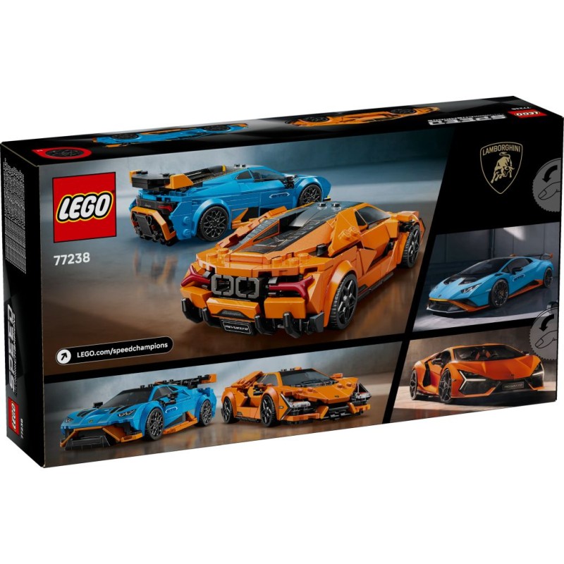 77238 LEGO Speed Champions Lamborghini Revuelto Huracán STO