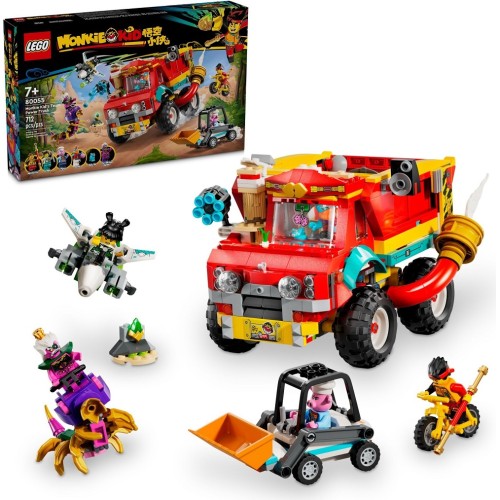 80055 Lego Monkie Kid Командный силовой грузовик Монки Кида