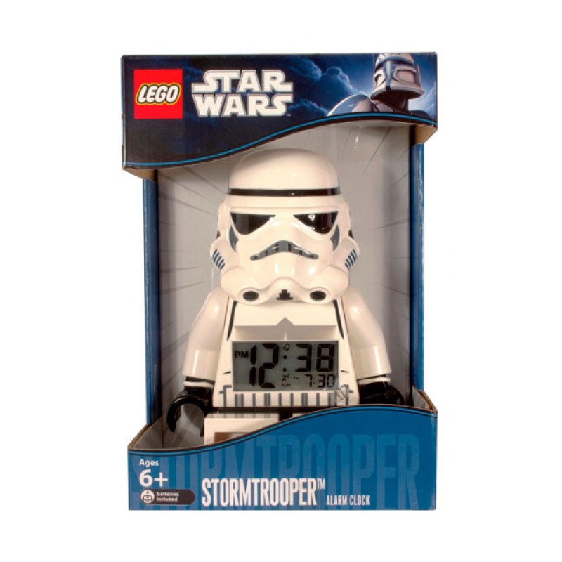 Часы-будильник LEGO STAR WARS "Штурмовик-клон" 9002137 