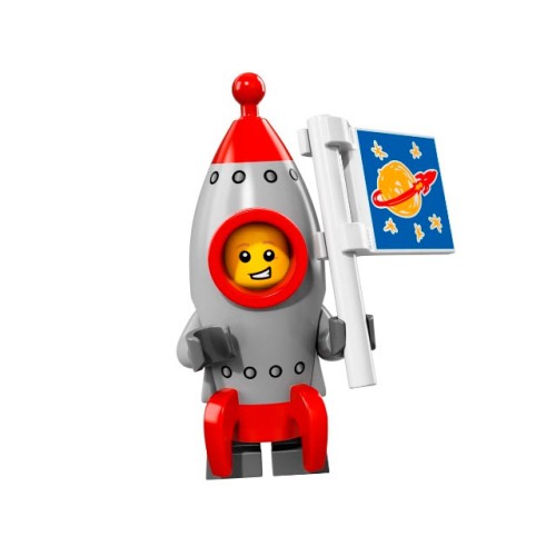 71018 Парень в костюме ракеты Lego Minifigures 17 серия 
