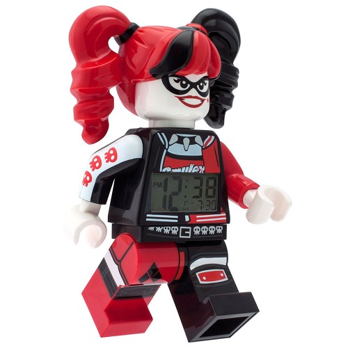 Часы-будильник Harley Quinn, 9009310 Lego Batman 