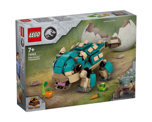 76962 Lego Jurassic World Малыш Бампи: Анкилозавр