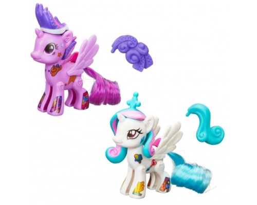 Набор "Создай свою пони" Селестия и Твайлайт Спаркл My Little Pony, b3589 Hasbro