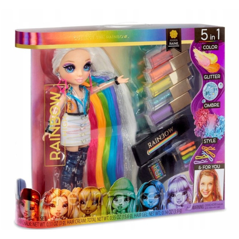 Кукла Rainbow High Амайя Рейн и ее студия красоты 569329