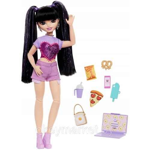 Кукла Mattel Barbie Dream Besties Renee Рене + 8 аксессуаров HYC24