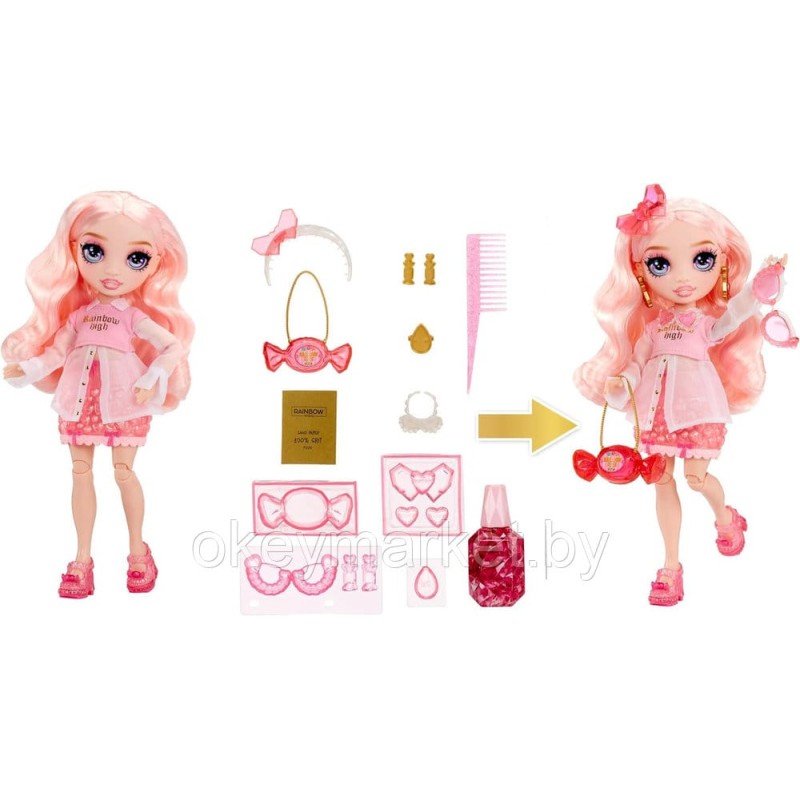 Кукла Rainbow High Creative Crystals Bella Parker 522904