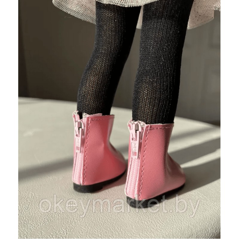 Кукла Paola Reina Росела в платье со звездами и с пушистой сумочкой 04529, 32 см