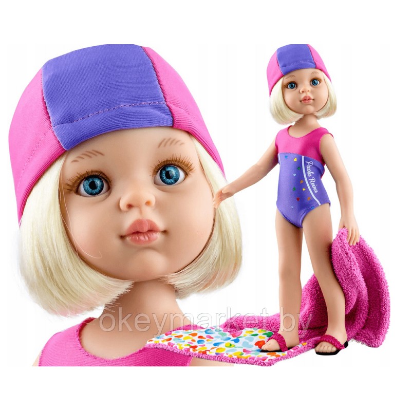 Кукла Paola Reina Клаудиа Пловчиха 32 см, 04656