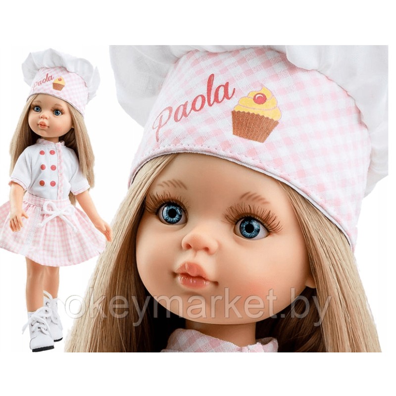Кукла Paola Reina Карла кондитер 32 см,  04657