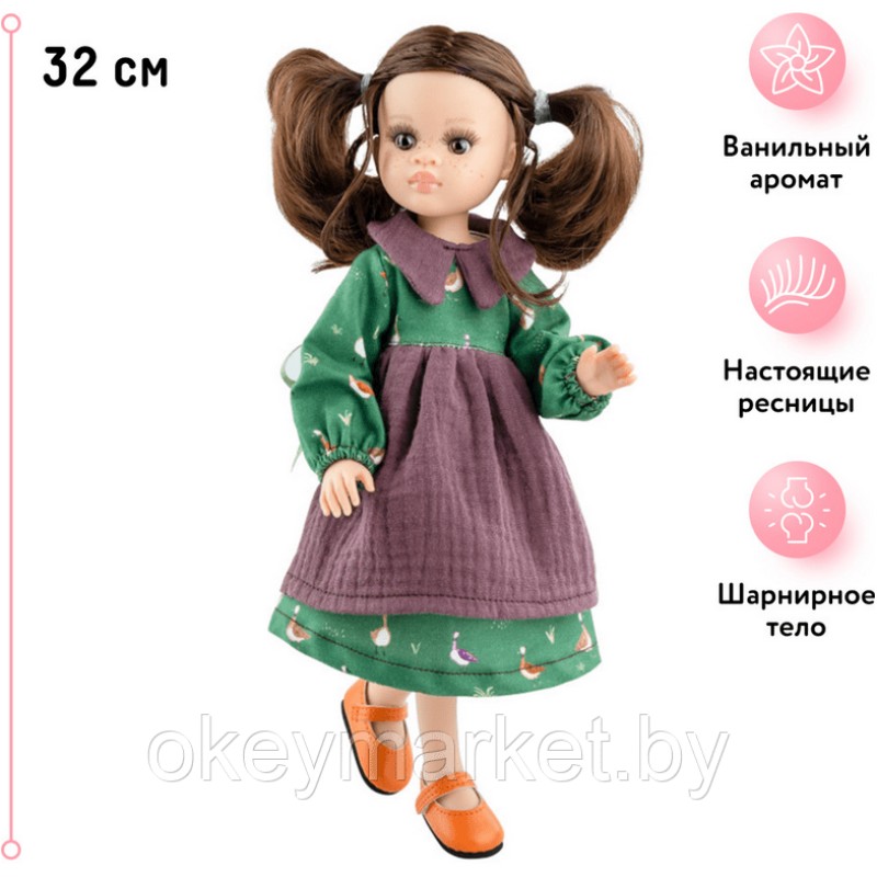 Кукла Paola Reina Ноэлия ,шарнирная, 32 см