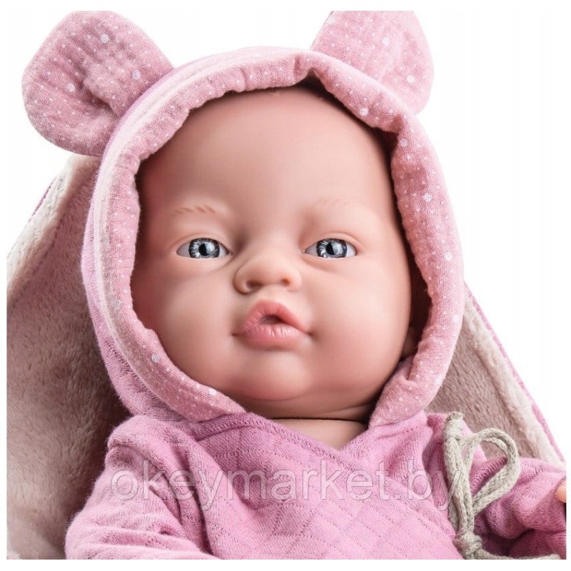 Кукла пупс Paola Reina Бэби в розовом 45 см,  05190