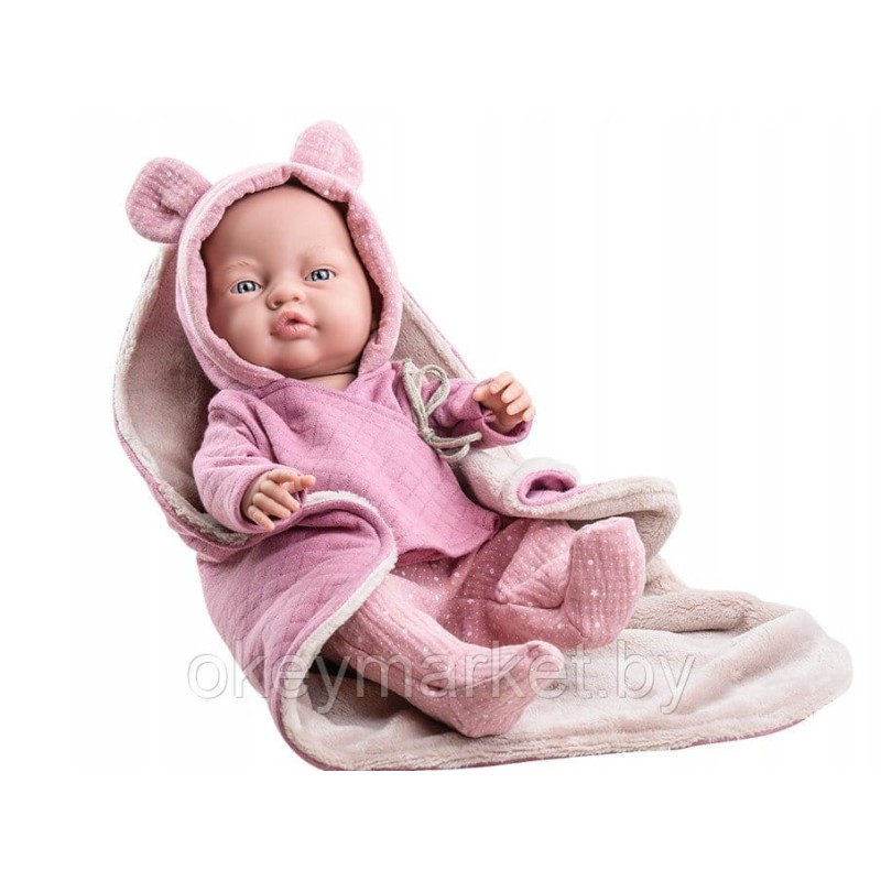 Кукла пупс Paola Reina Бэби в розовом 45 см,  05190