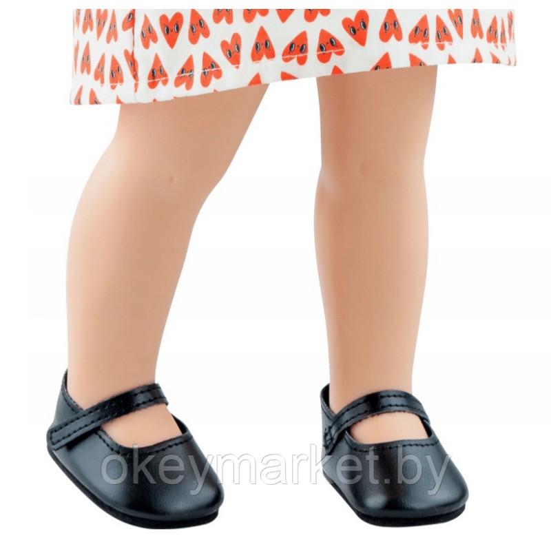 Кукла Paola Reina виниловая Лейре в платье с сердечками 42 см , 06037