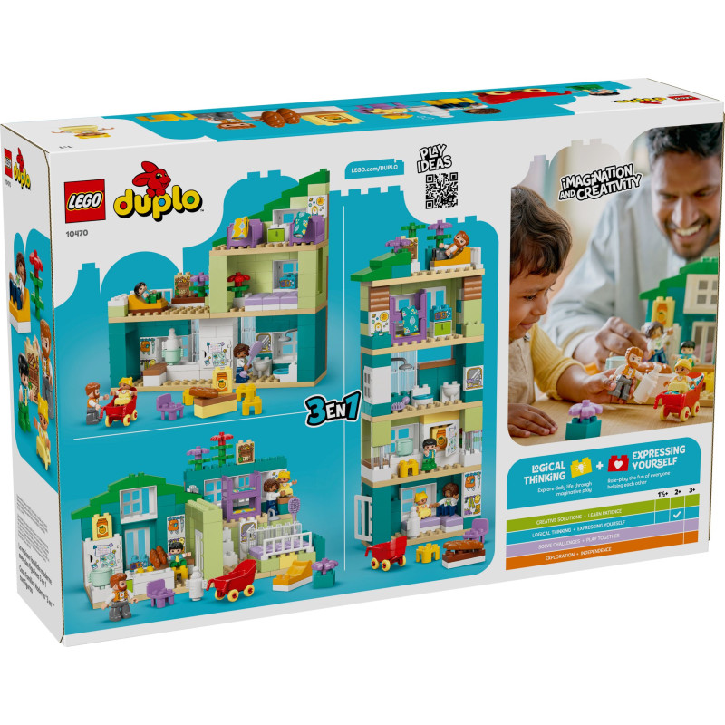 10470 LEGO Duplo Современный семейный дом 3 в 1