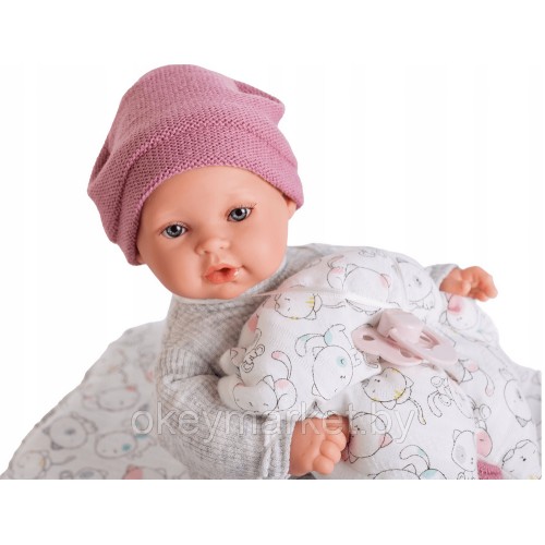 Кукла Antonio Juan Памела в сером 11115, 27 см