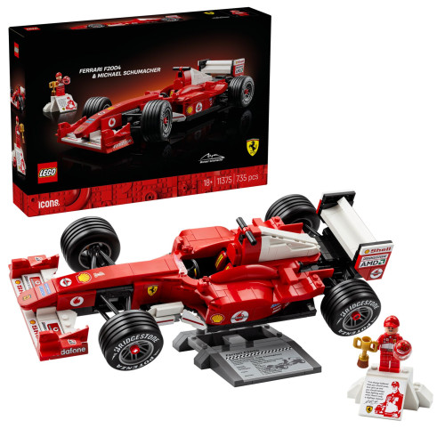 11375 LEGO ICONS Феррари Михаэля Шумахера