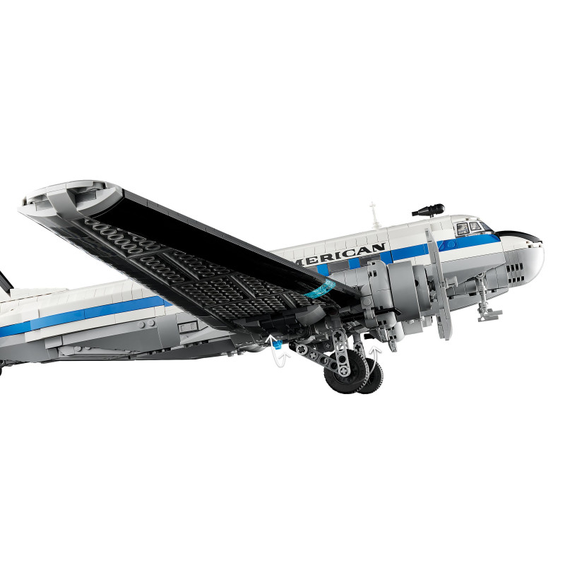 11378 LEGO ICONS Пассажирский самолёт Douglas DC-3 PAN AM