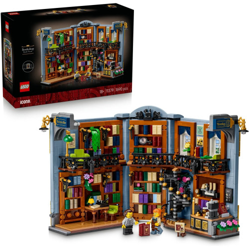 11379 LEGO ICONS Книжный уголок: Книжный магазин