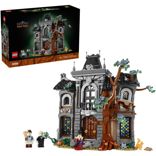 11383 LEGO ICONS Дом с привидениями Особняк Мэра