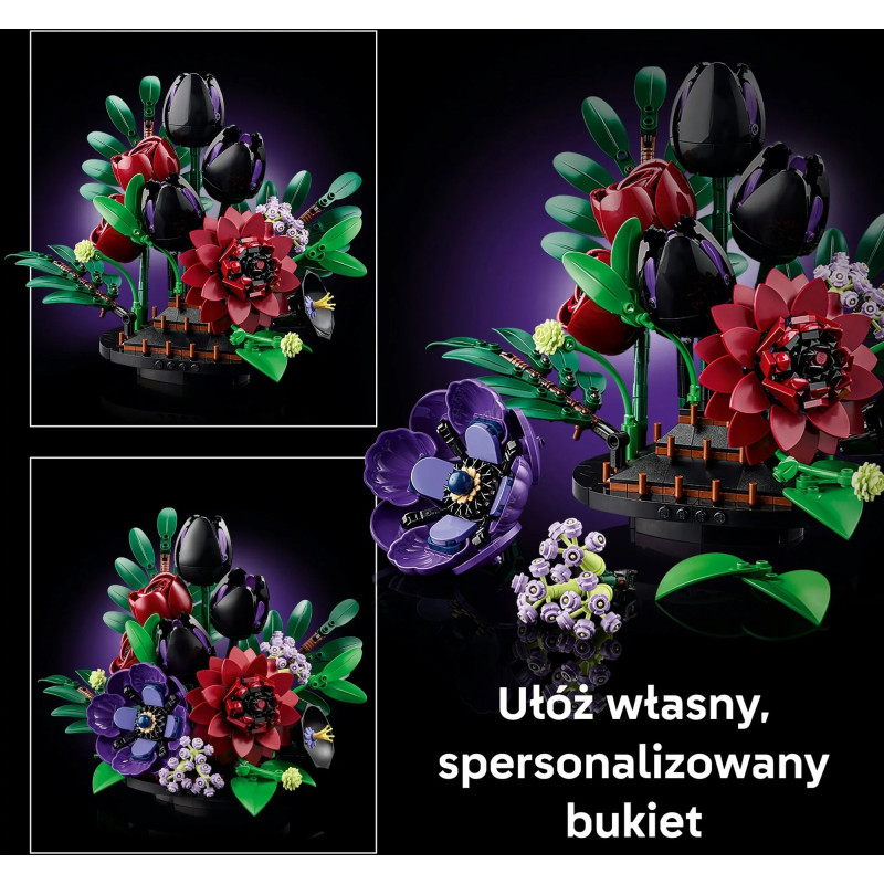 11513 LEGO Botanicals Темная цветочная композиция