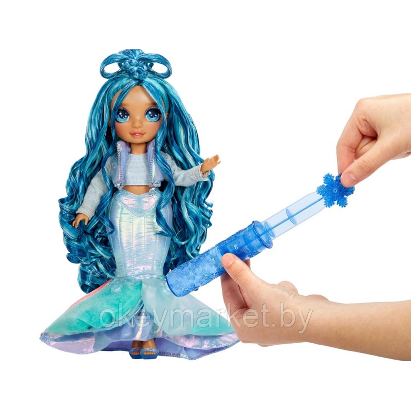 Кукла Rainbow High Winter Wonderland -Скайлер Брэдшоу с зимними аксессуарами - Рейнбоу Хай 120834