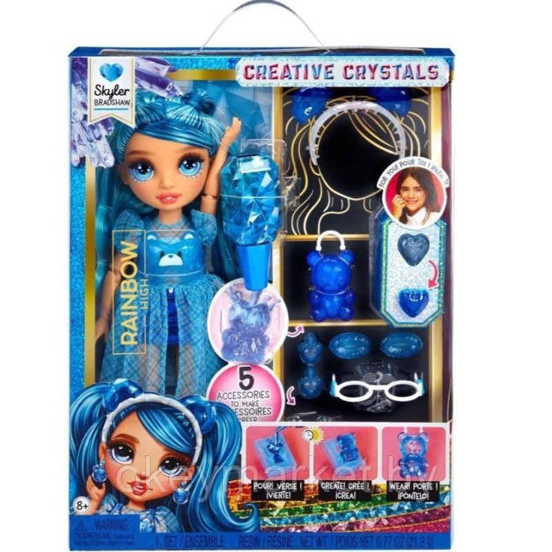 Кукла Rainbow High Creative Crystals Skyler 121374