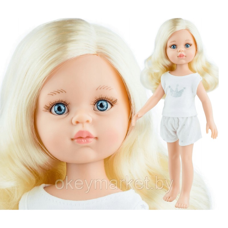 Кукла Paola Reina Клаудиа в пижаме 32 см,13215