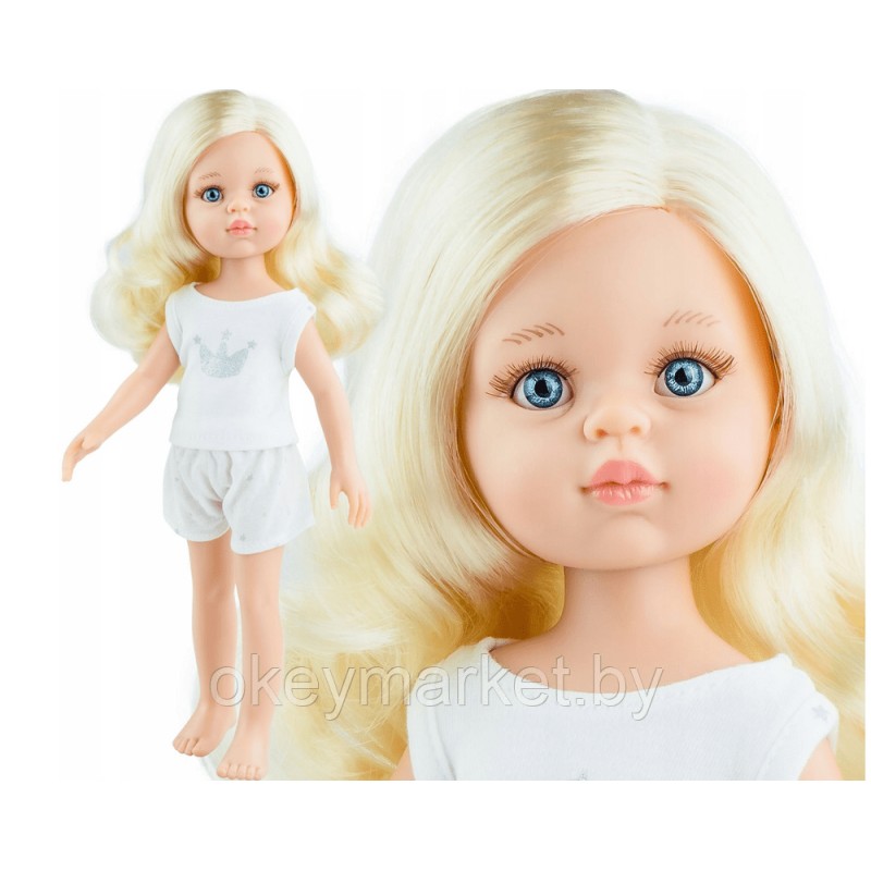 Кукла Paola Reina Клаудиа в пижаме 32 см,13215