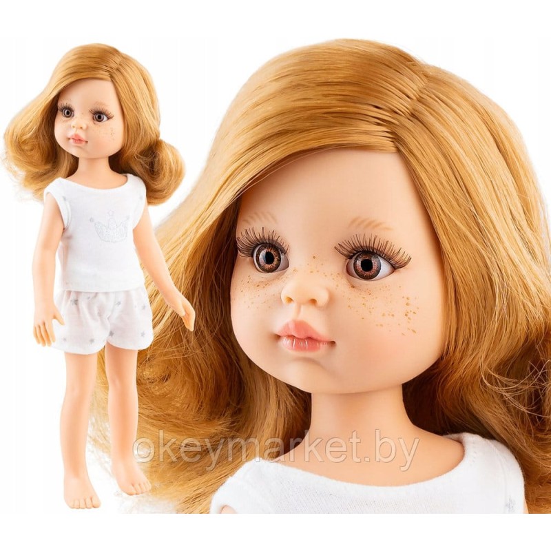 Кукла Paola Reina Ноэми в пижаме 32 см,13224