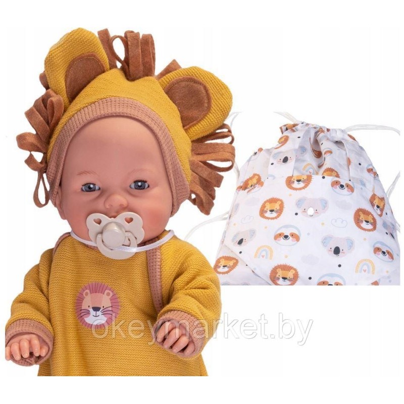 Кукла Antonio Juan Бимба с подушкой 14361, 37 см