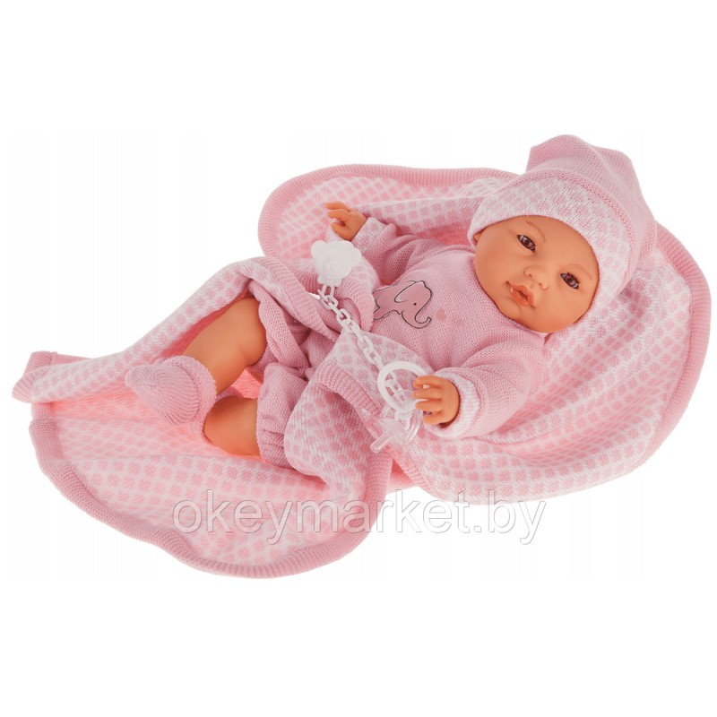 Кукла Antonio Juan Вера в розовом озвученная 1452 , 37 см