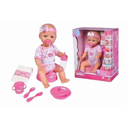 Simba, новорожденный ребенок, функциональная кукла, 43 см