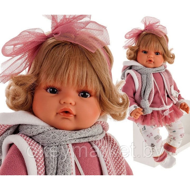 Кукла Antonio Juan Бэнни в жилетке озвученная 1672, 42 см