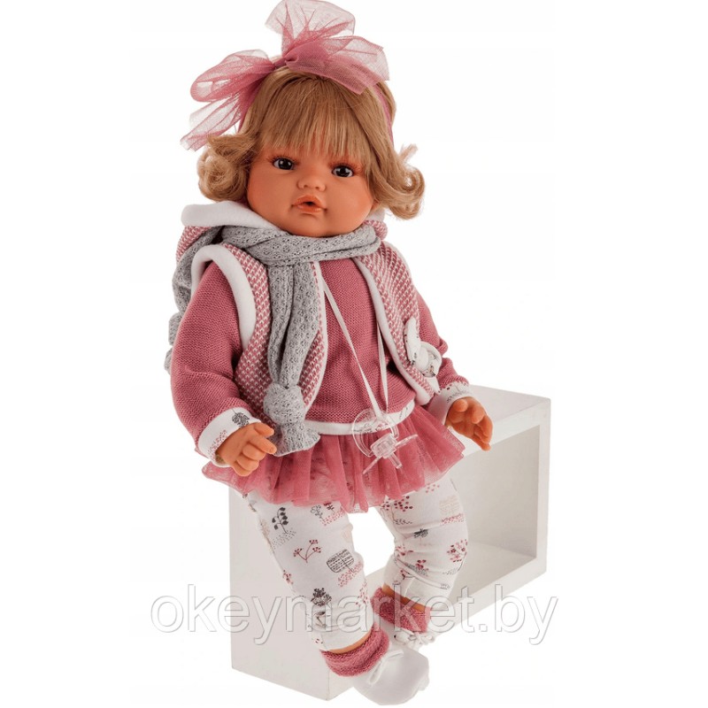 Кукла Antonio Juan Бэнни в жилетке озвученная 1672, 42 см