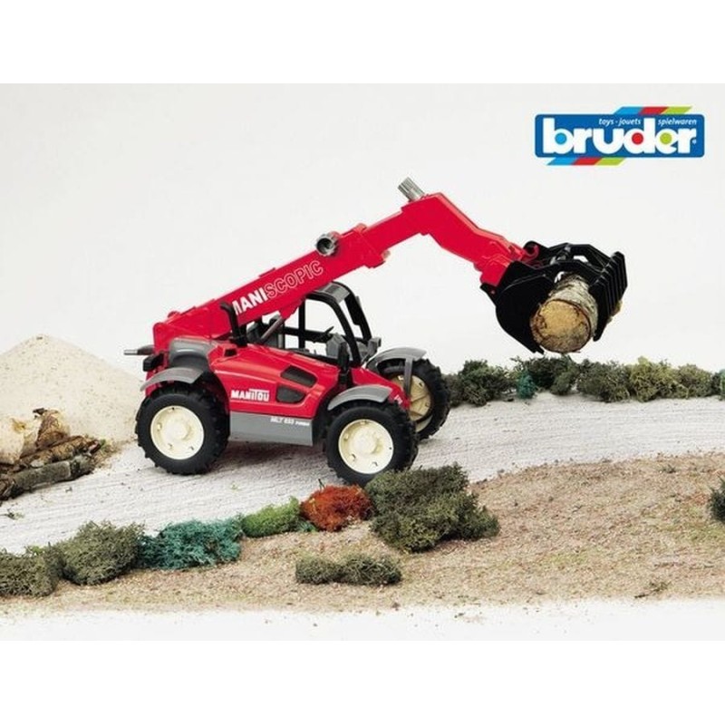 Bruder, телескопический погрузчик Manitou MLT 633