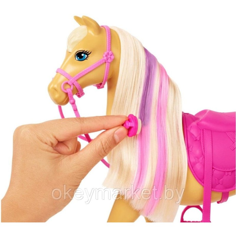 Игровой набор Barbie Уход за лошадьми (Barbie Groom 'n Care Horse Playset) HGB58