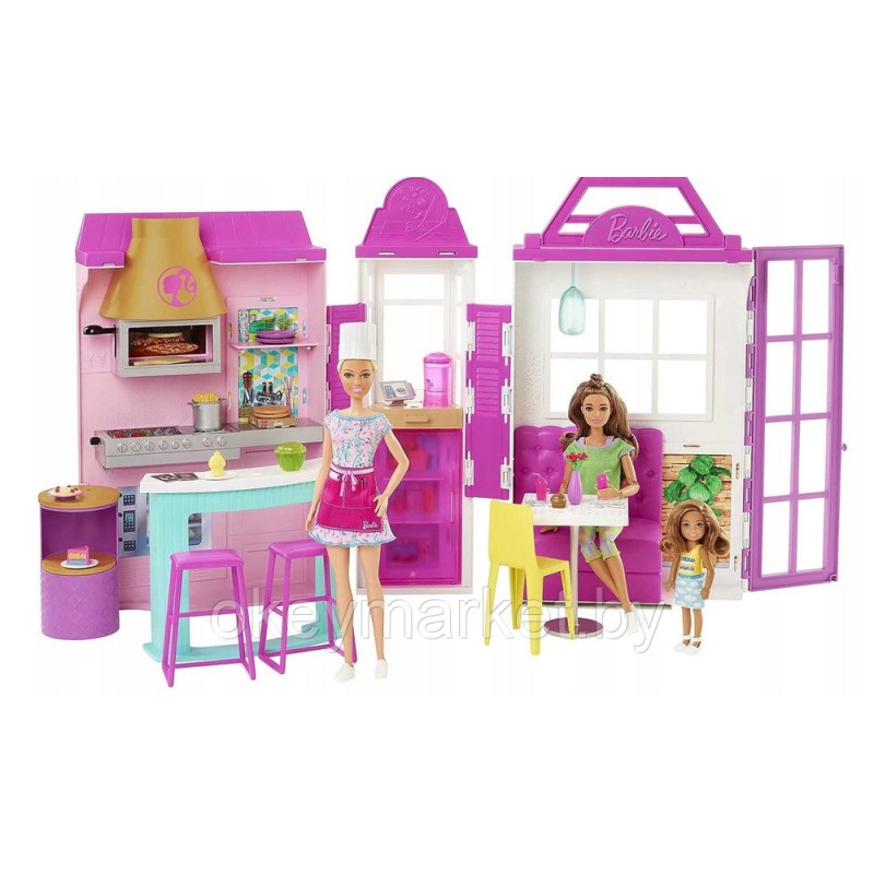 Игровой набор Barbie Ресторан Cook 'n Grill HGP59
