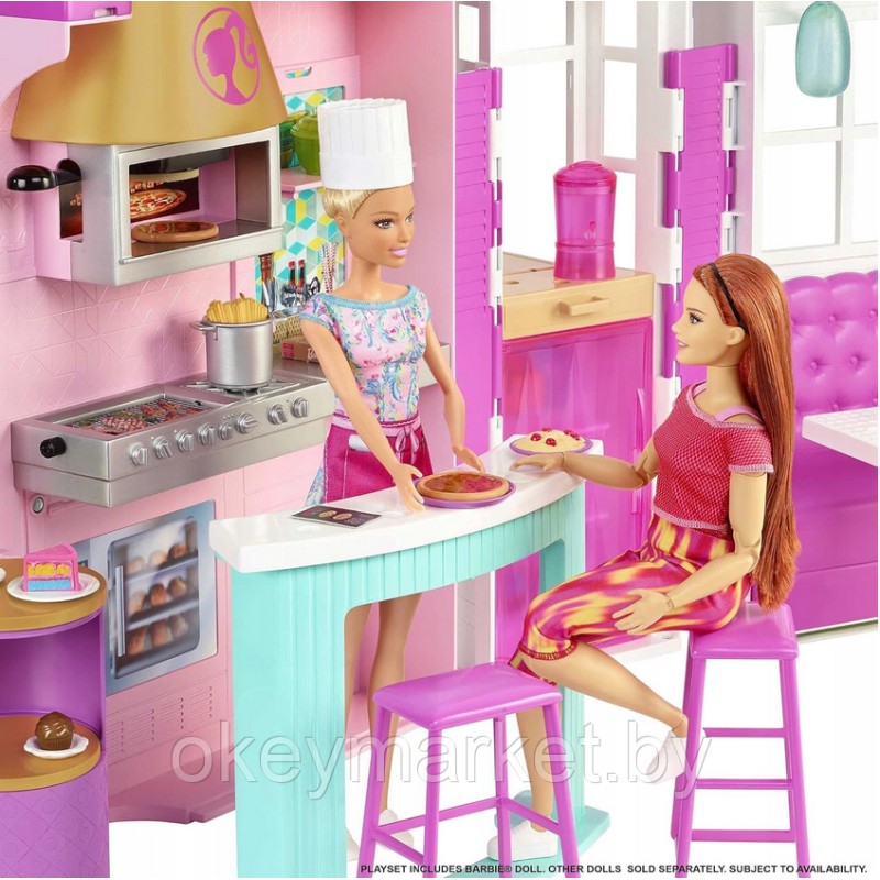 Игровой набор Barbie Ресторан Cook 'n Grill HGP59