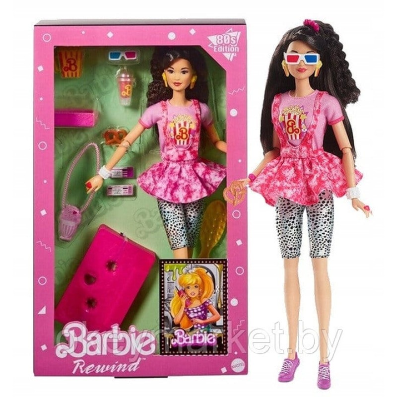 Кукла Mattel Barbie Signature, Rewind 80s Издание Ночь кино HJX18