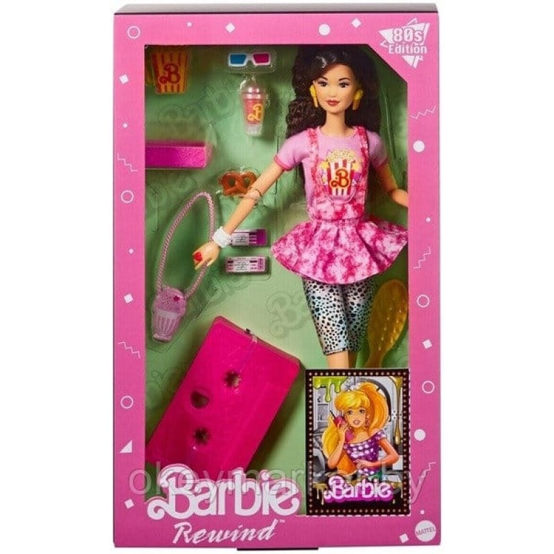 Кукла Mattel Barbie Signature, Rewind 80s Издание Ночь кино HJX18