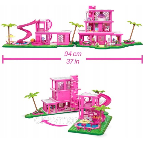 Конструктор Mega Bloks Barbie The Movie Building DreamHouse HPH26