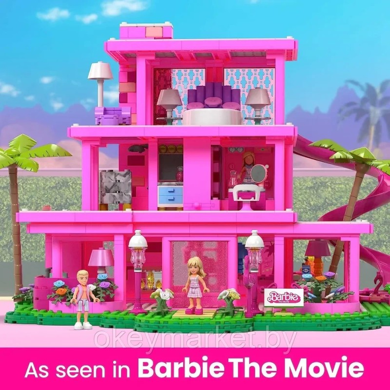 Конструктор Mega Bloks Barbie The Movie Building DreamHouse HPH26