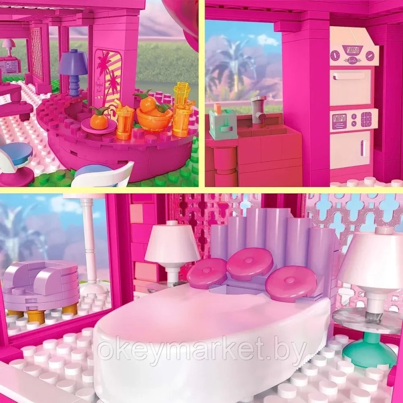 Конструктор Mega Bloks Barbie The Movie Building DreamHouse HPH26